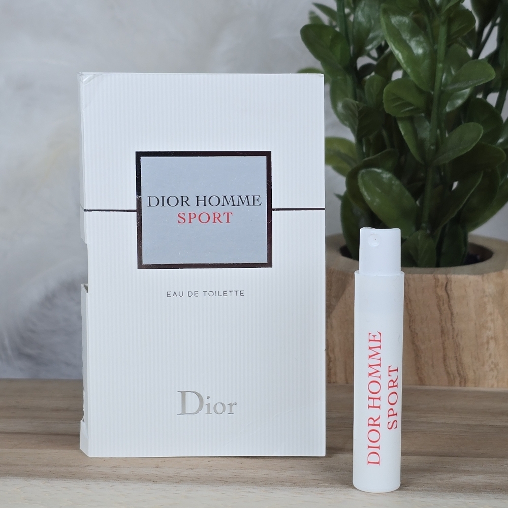 Dior Homme Sport Men's EAU DE TOILETTE Cologne Fragrance Mini Spray Luxury New